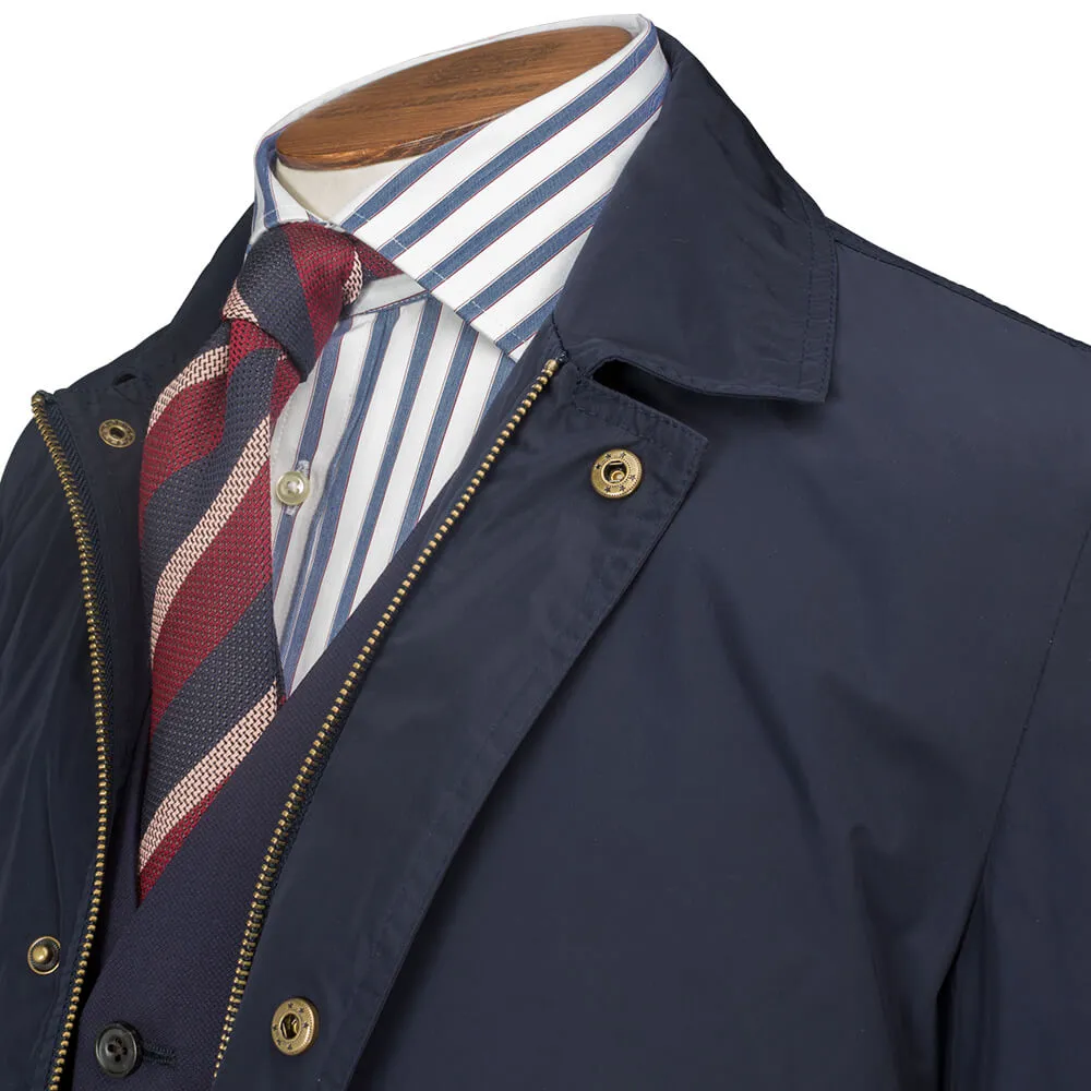 Navy Lightweight Raincoat