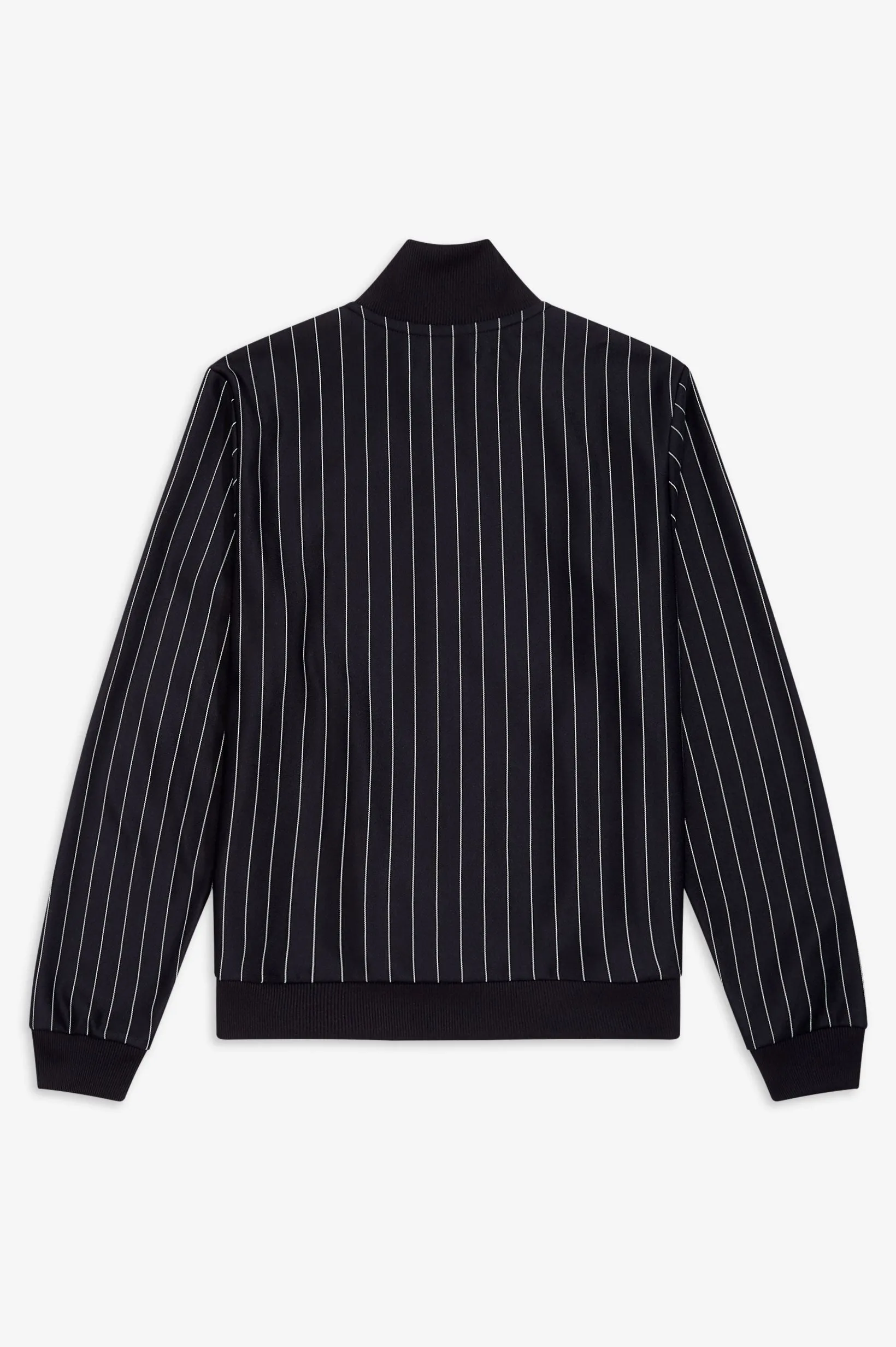 NAVY/WHITE PINSTRIPE TRACK JACKET