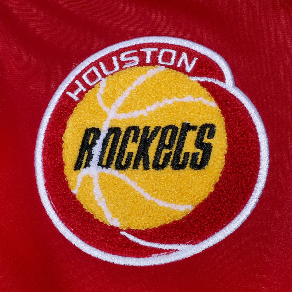 NBA Champ City Rockets Button Down Track Jacket