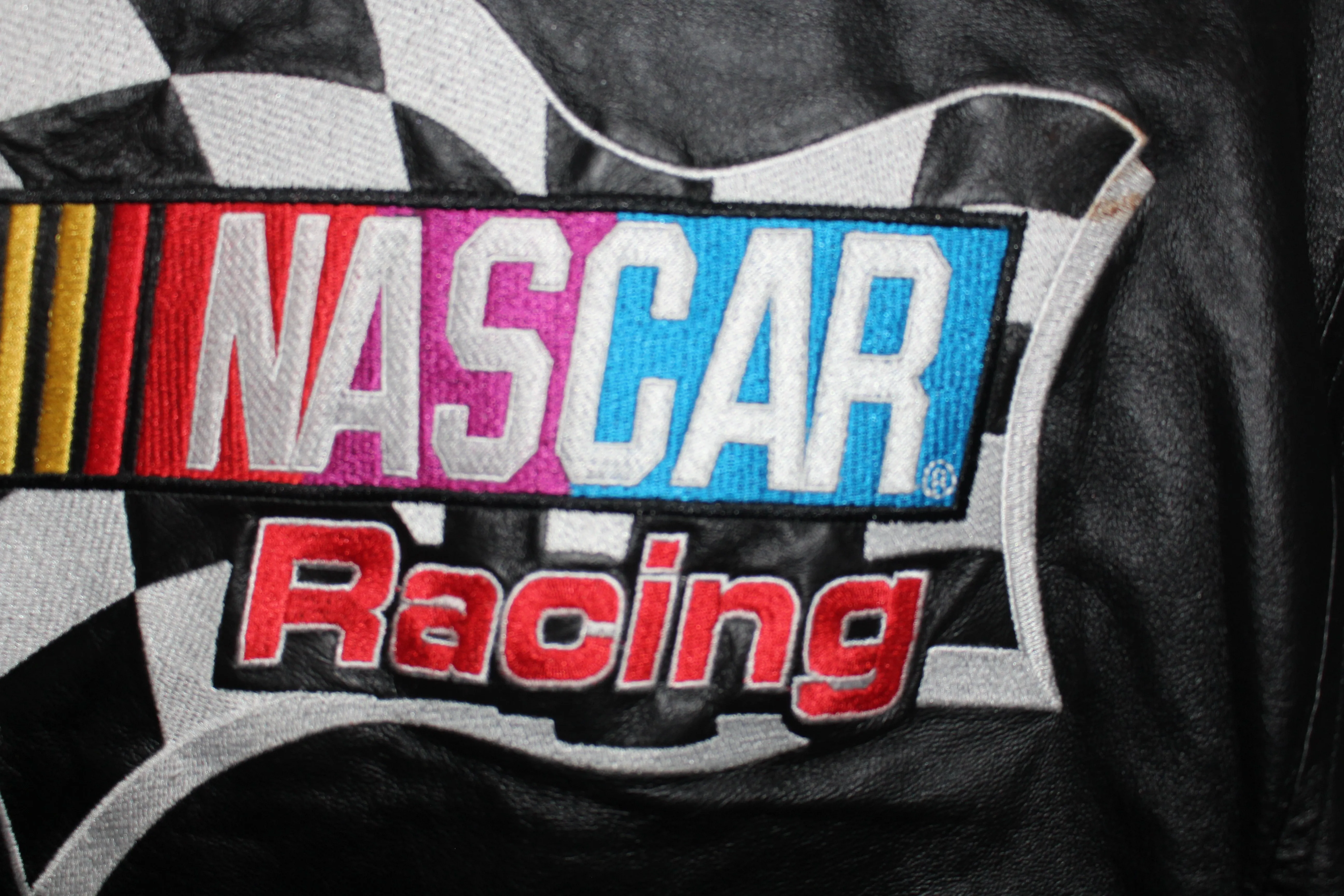 Nextel Cup Series NASCAR Leather Jacket (L)