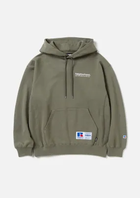 NH X RUSSELL ATHLETIC . SWEAT HOODIE LS