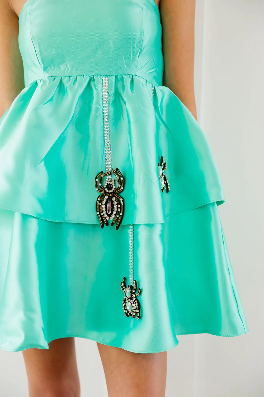 NIGHT CRAWLERS MINT DRESS