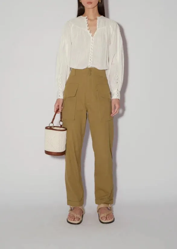 Noelle Pants - Olive