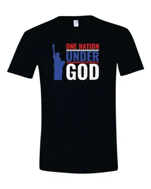 One Nation Under God - Patriotic Faith T-Shirt