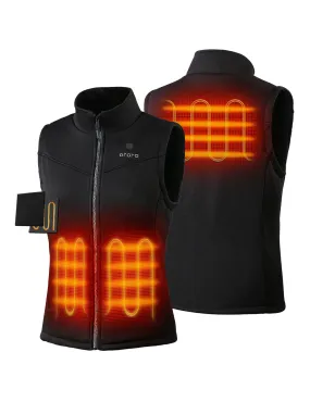 (Open-box) Women's Heated Fleece Vest (Battery Set Not Included)