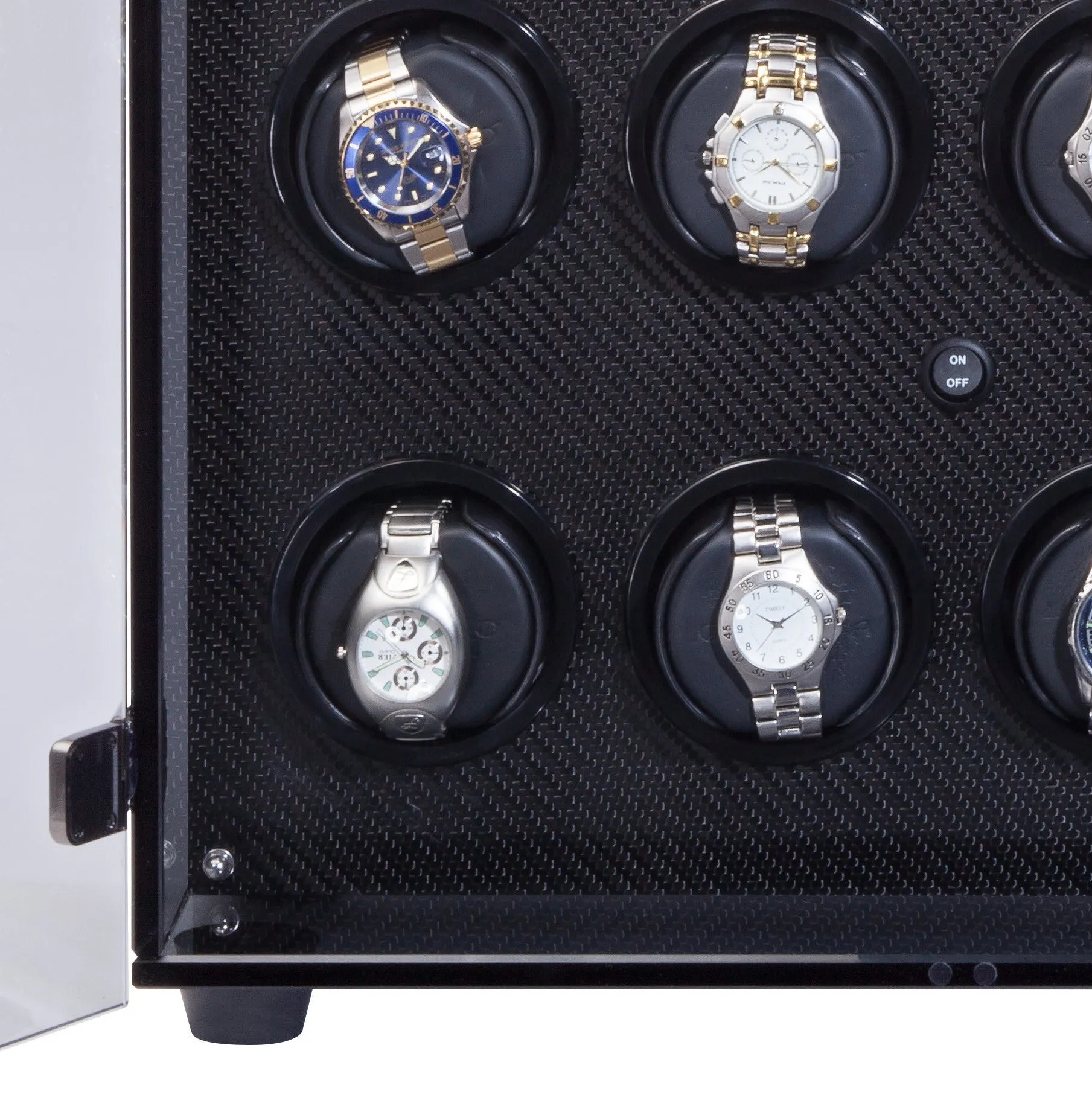 ORBITA - Milano 12 Watch Winder | Carbon Fiber