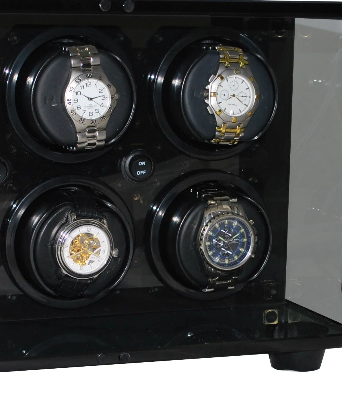 ORBITA - Milano 12 Watch Winder | Smoked Acrylic