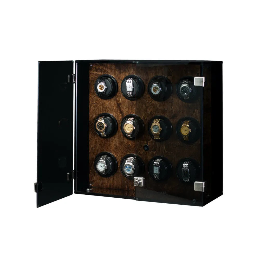 ORBITA - Milano 12 Watch Winder | Walnut Wood