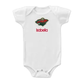 Personalized Minnesota Wild Bodysuit