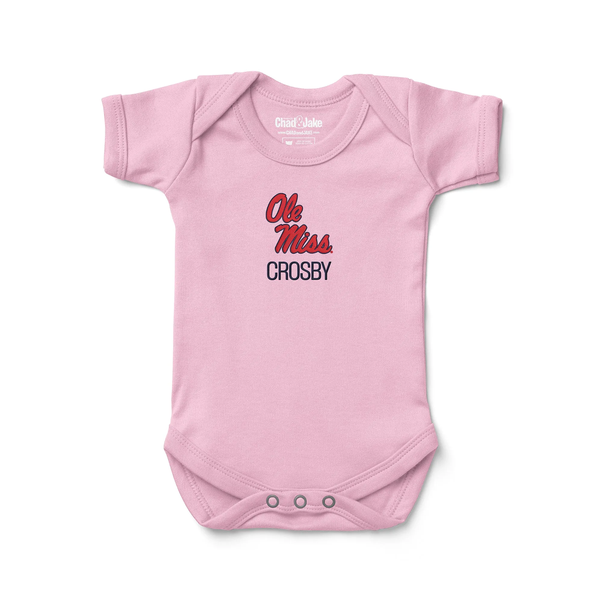 Personalized Ole Miss Rebels Bodysuit