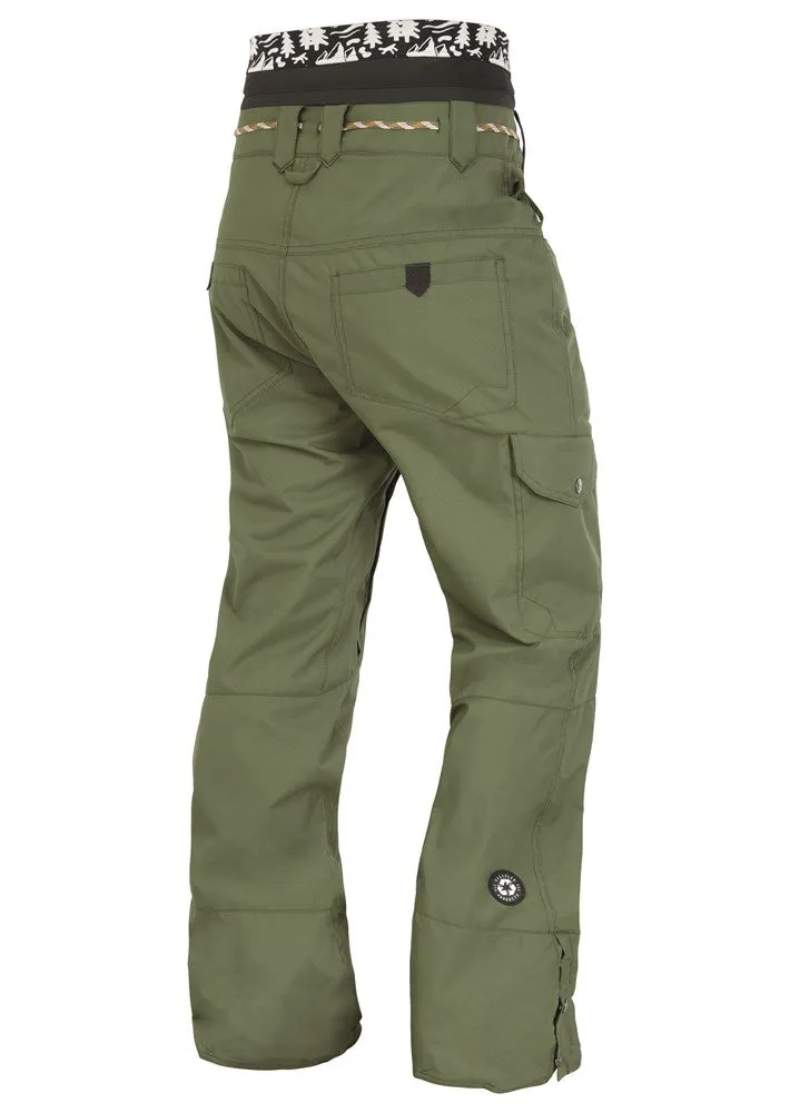 Picture Under Men's Pants - Army Green