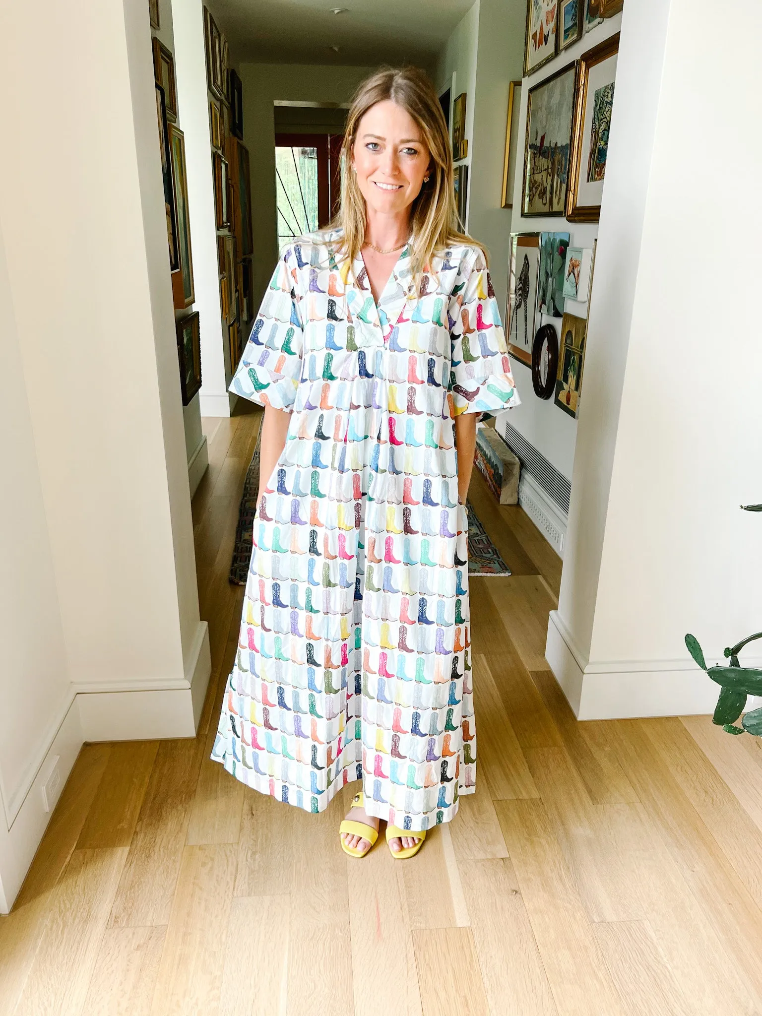 Rainbow Boots Henriette Caftan