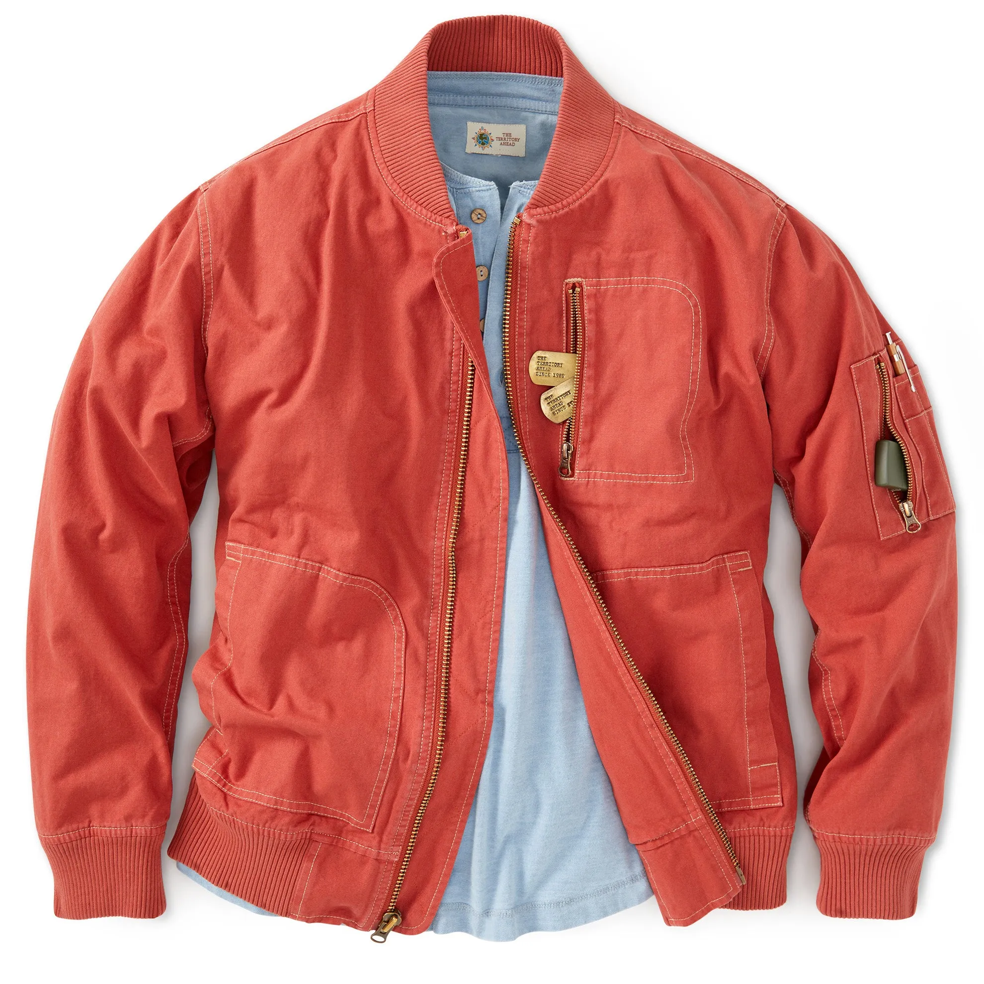 Renegade Road Poplin Bomber