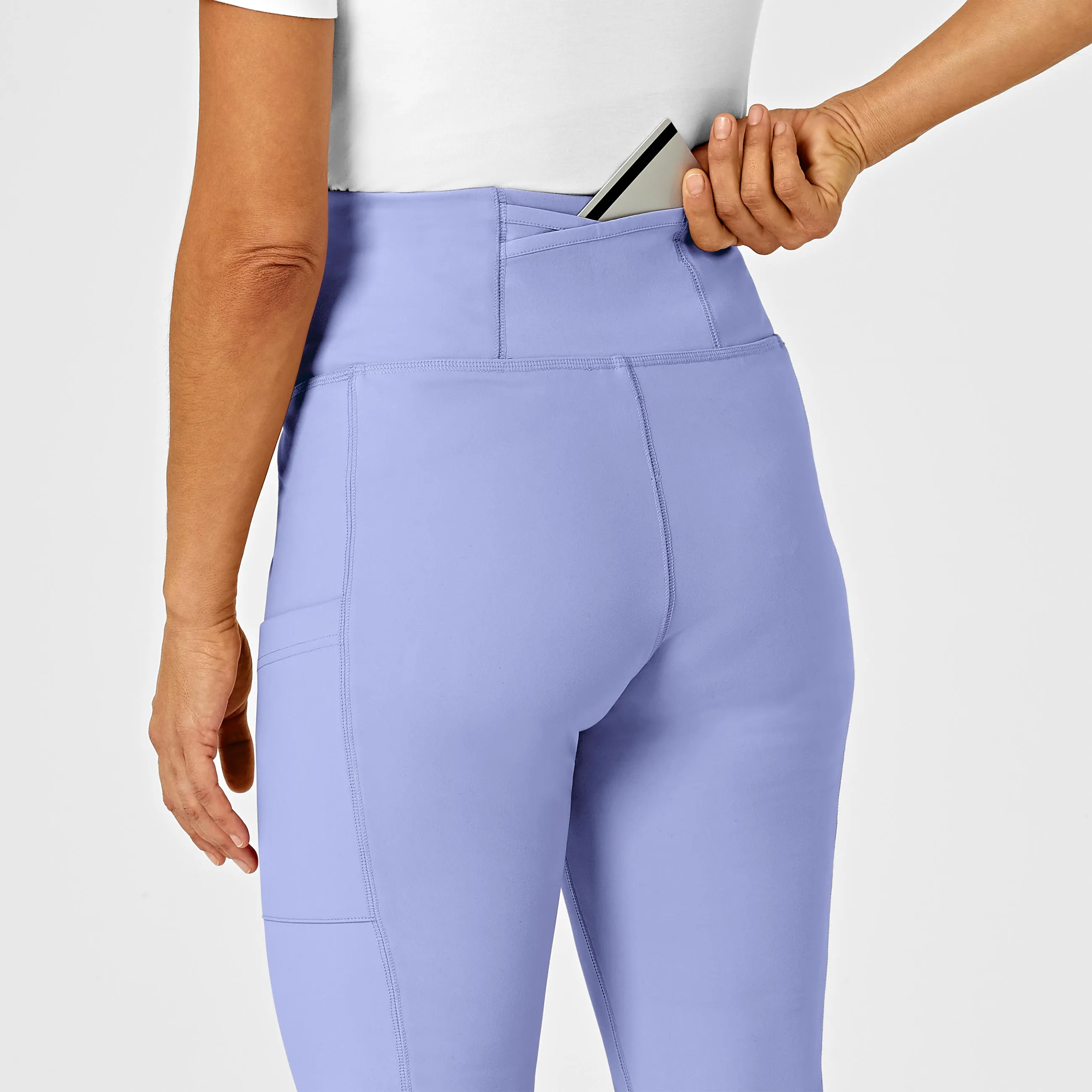 RENEW Women's Straight Leg Yoga Pant - Ceil Blue