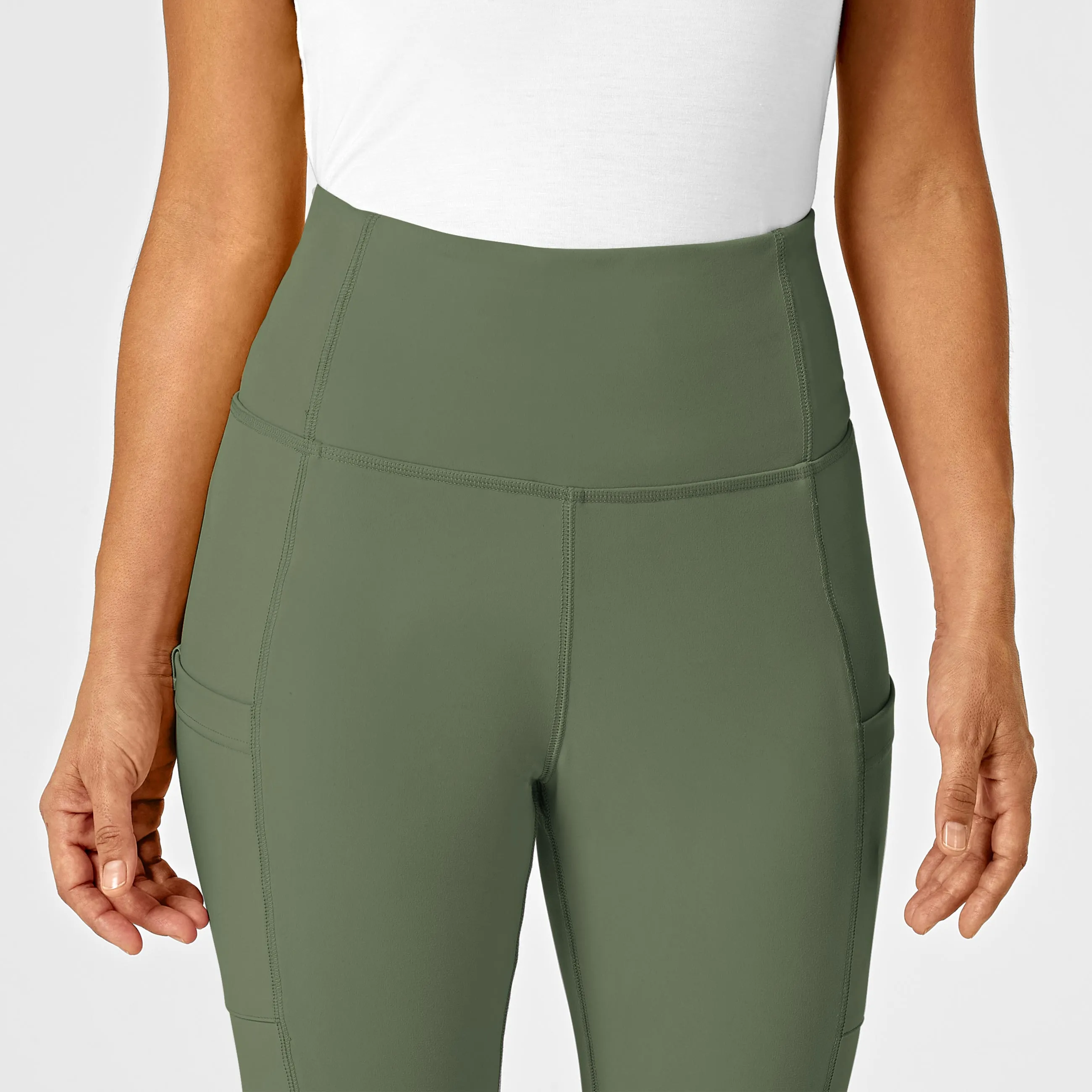 RENEW Women's Straight Leg Yoga Pant - Olive