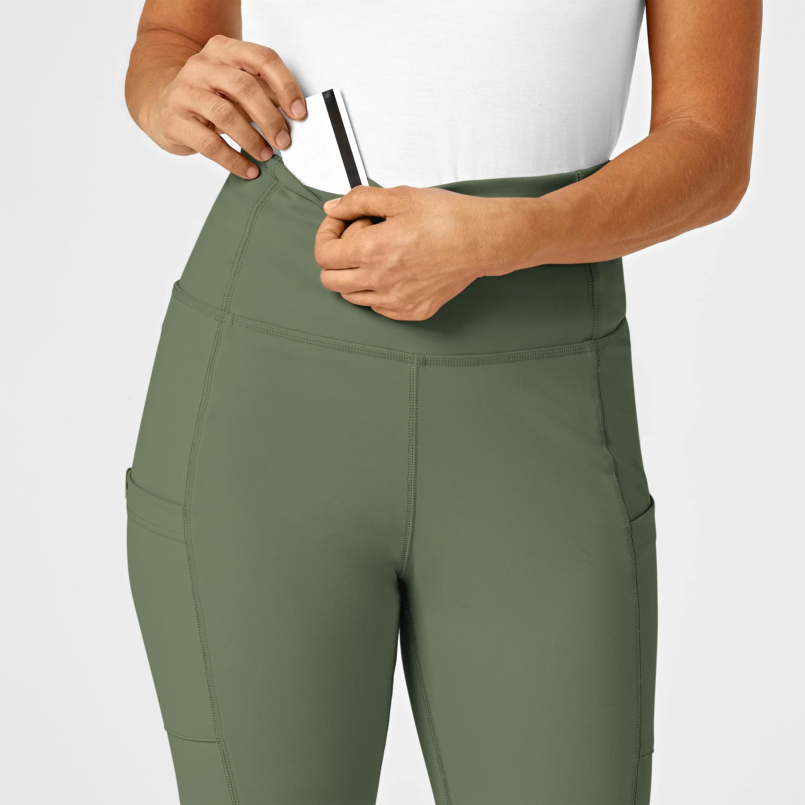 RENEW Women's Straight Leg Yoga Pant - Olive