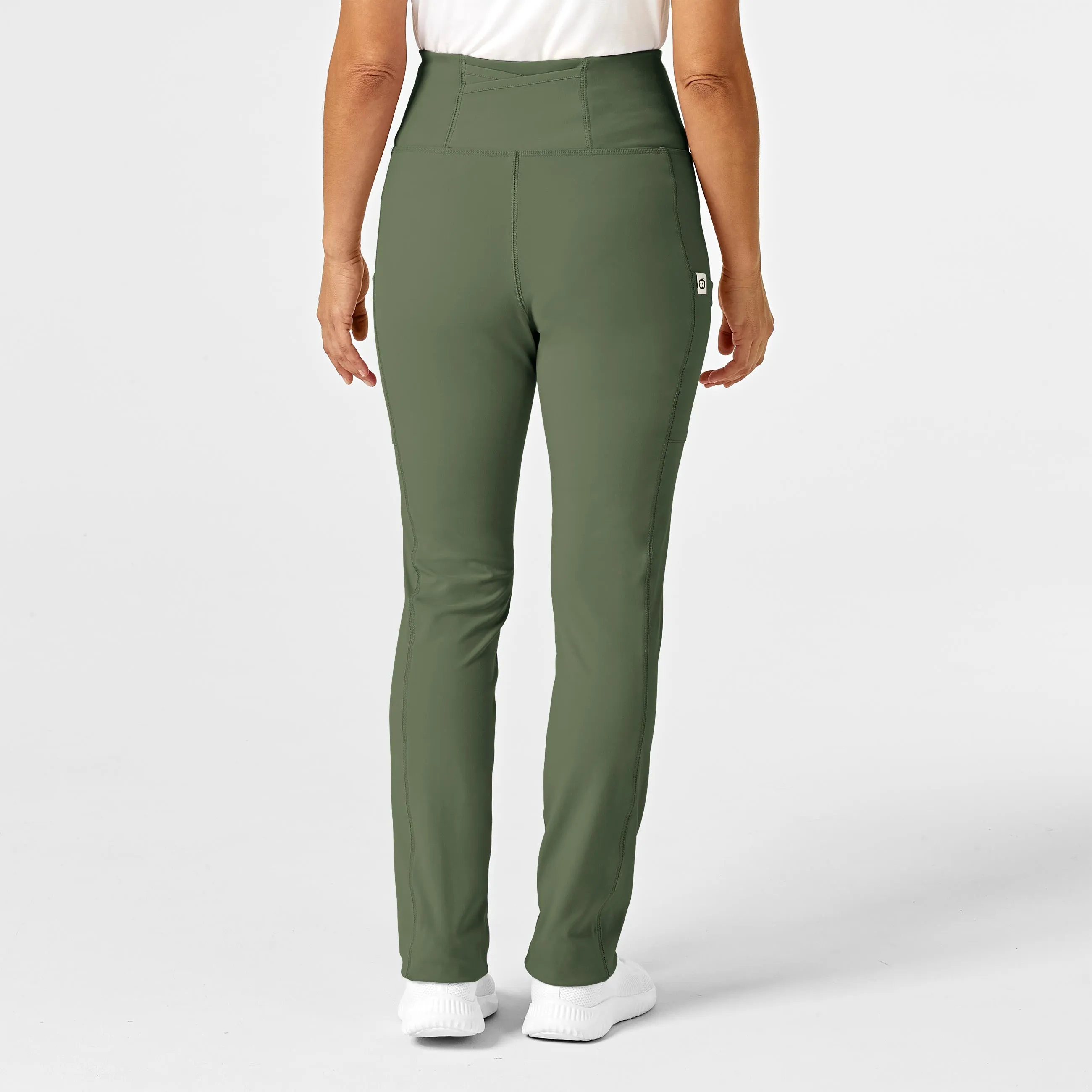 RENEW Women's Straight Leg Yoga Pant - Olive