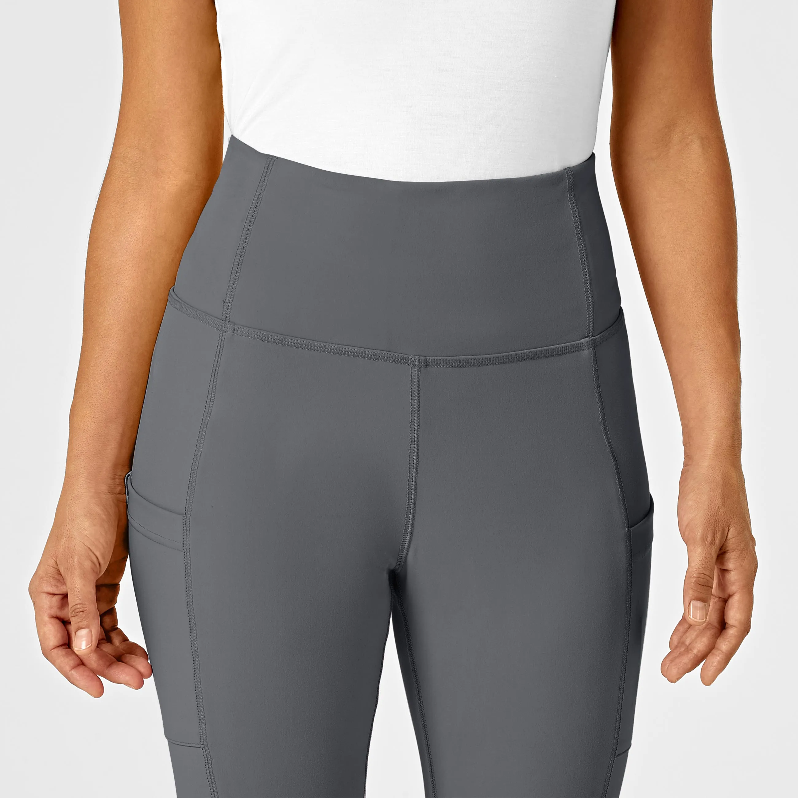 RENEW Women's Straight Leg Yoga Pant - Pewter