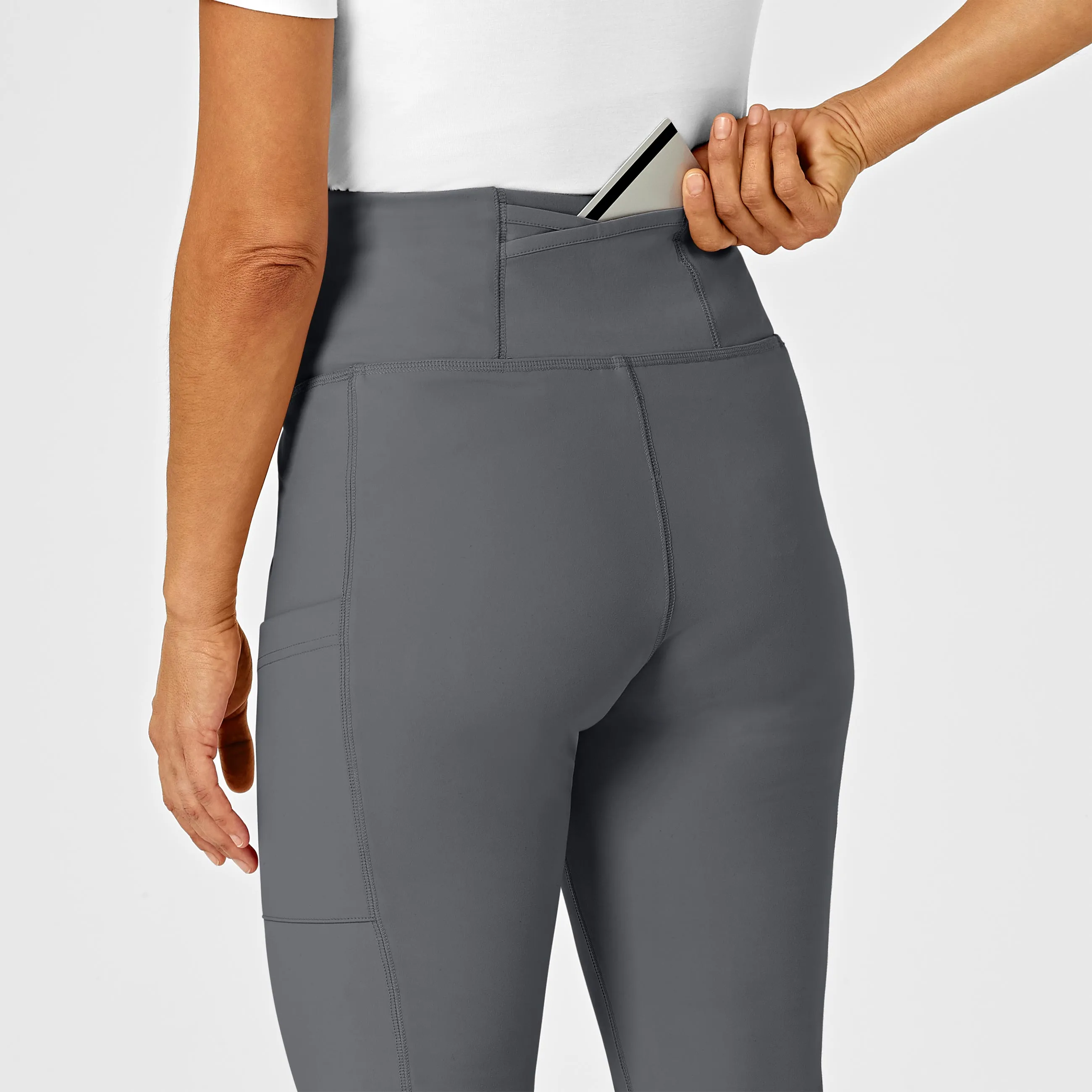 RENEW Women's Straight Leg Yoga Pant - Pewter