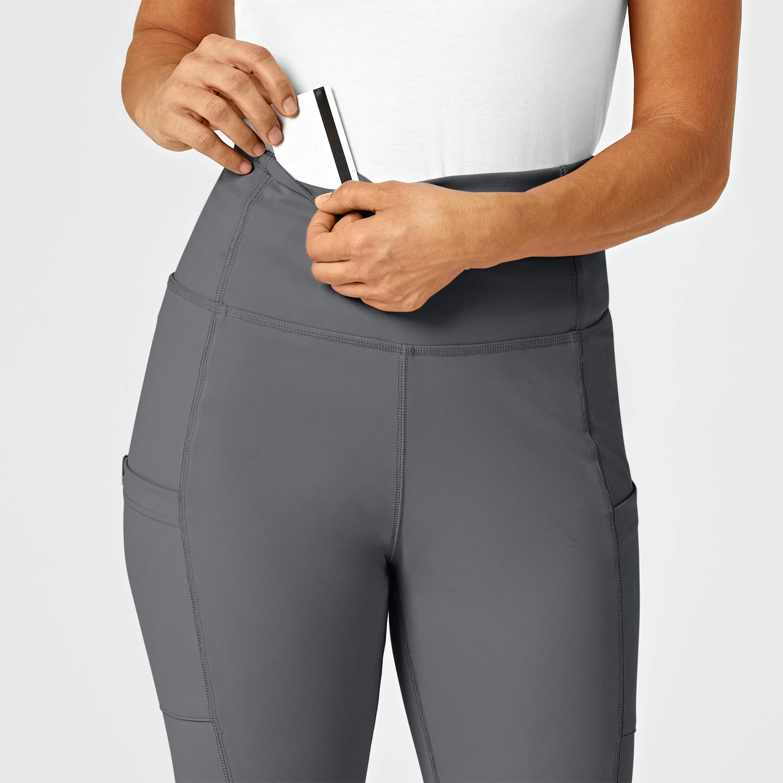 RENEW Women's Straight Leg Yoga Pant - Pewter