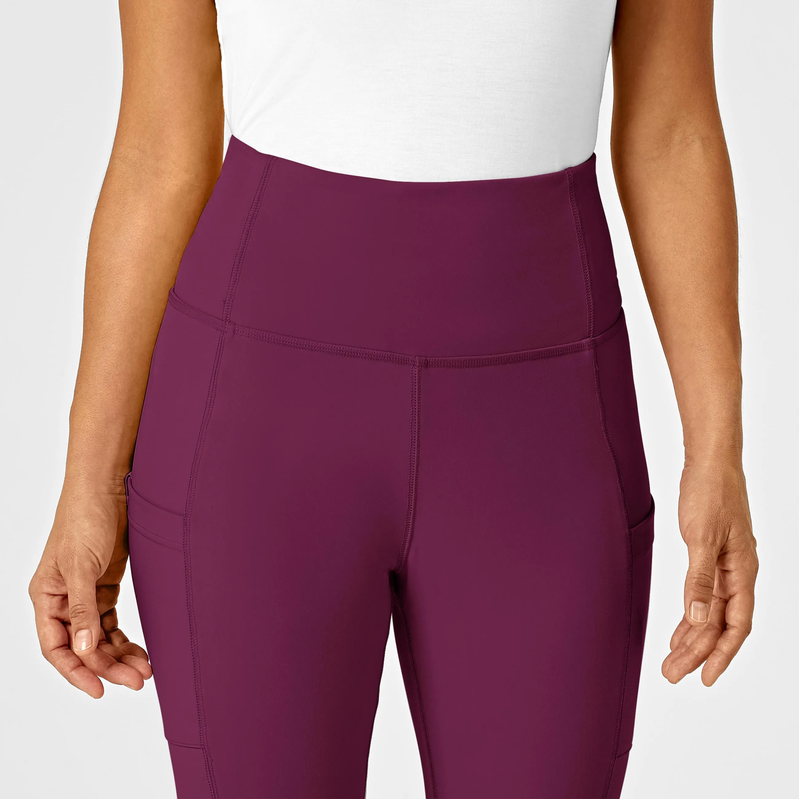 RENEW Women's Straight Leg Yoga Pant - Wine