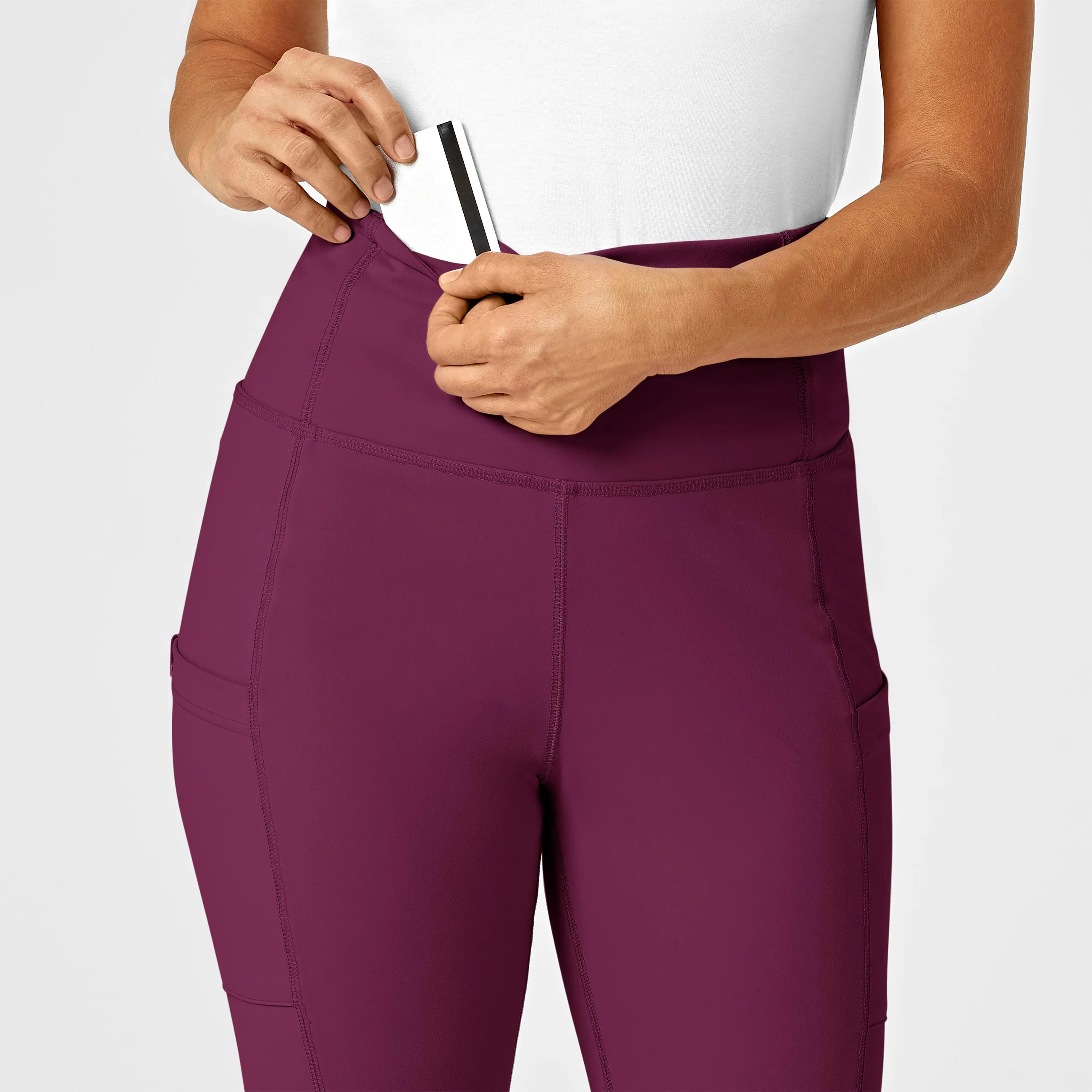 RENEW Women's Straight Leg Yoga Pant - Wine