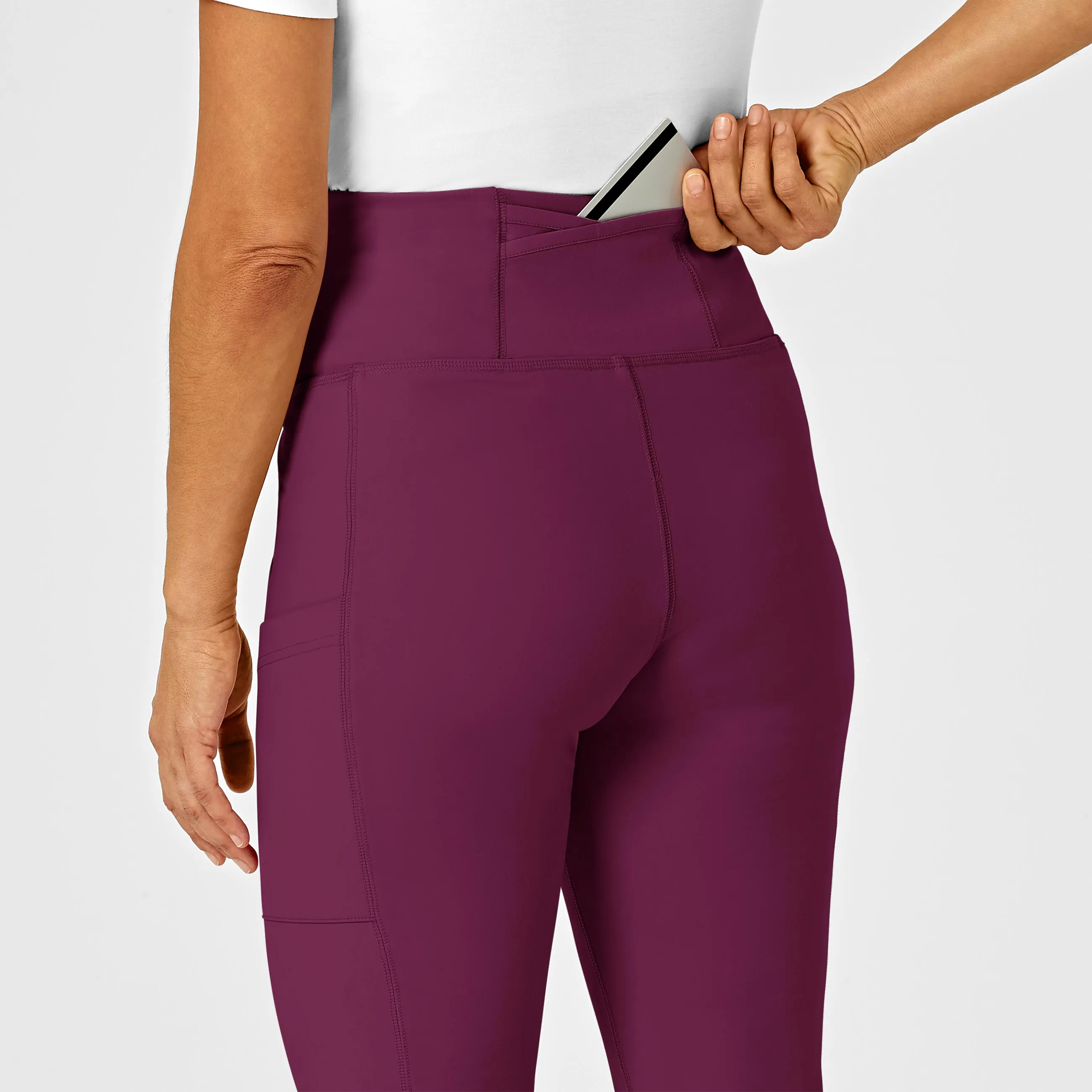 RENEW Women's Straight Leg Yoga Pant - Wine