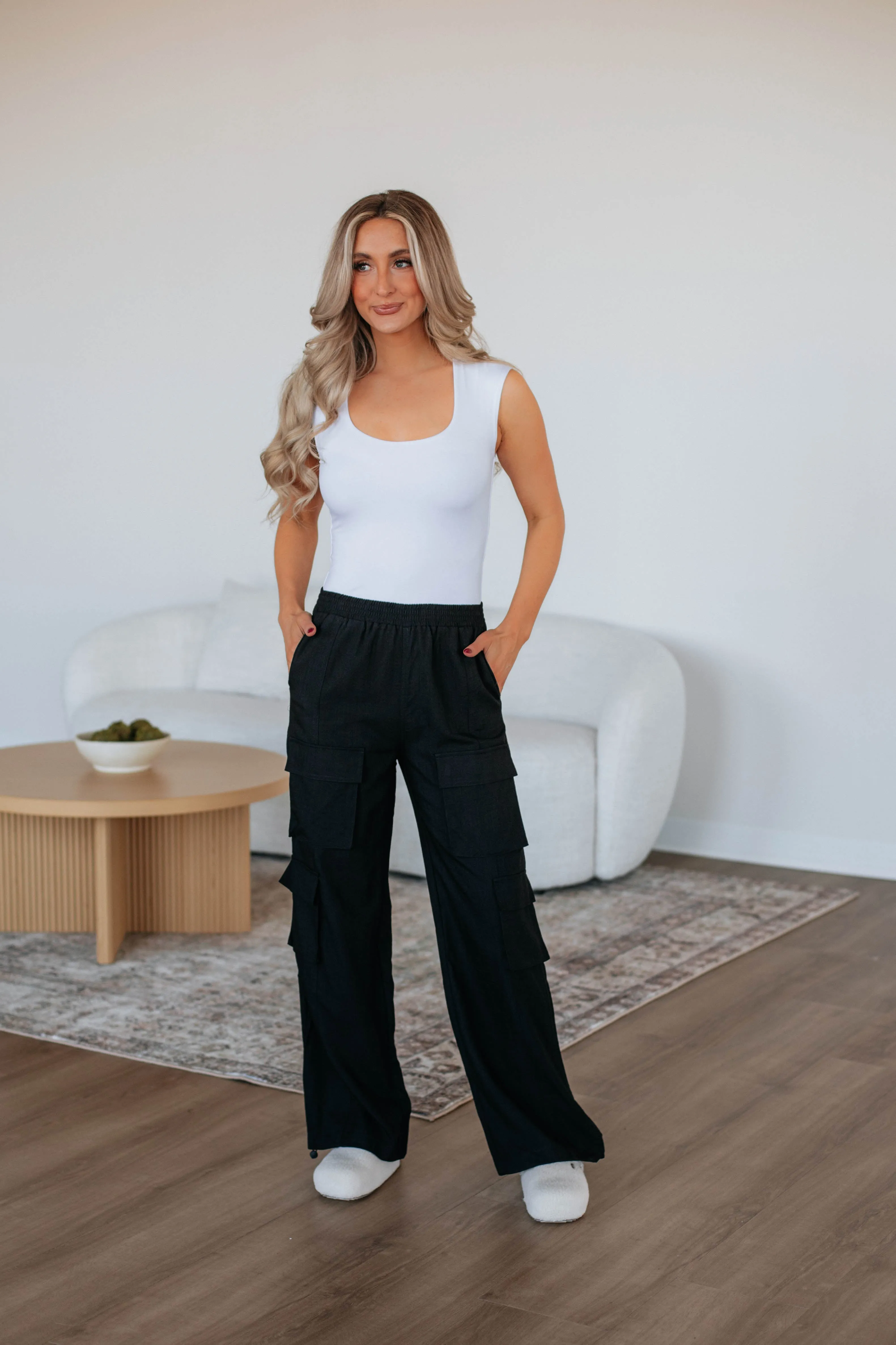 Ronni Cargo Pants - Black