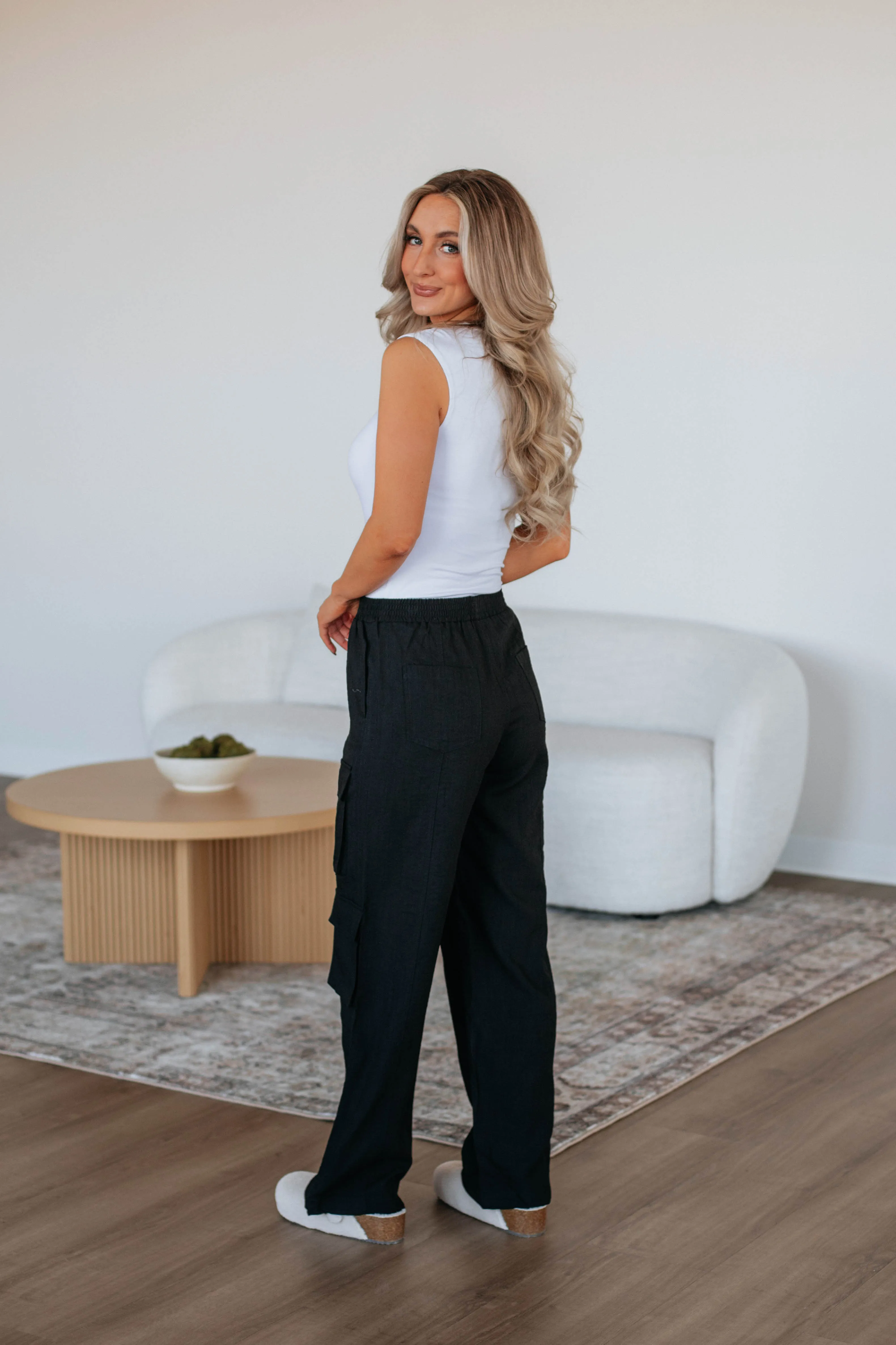 Ronni Cargo Pants - Black