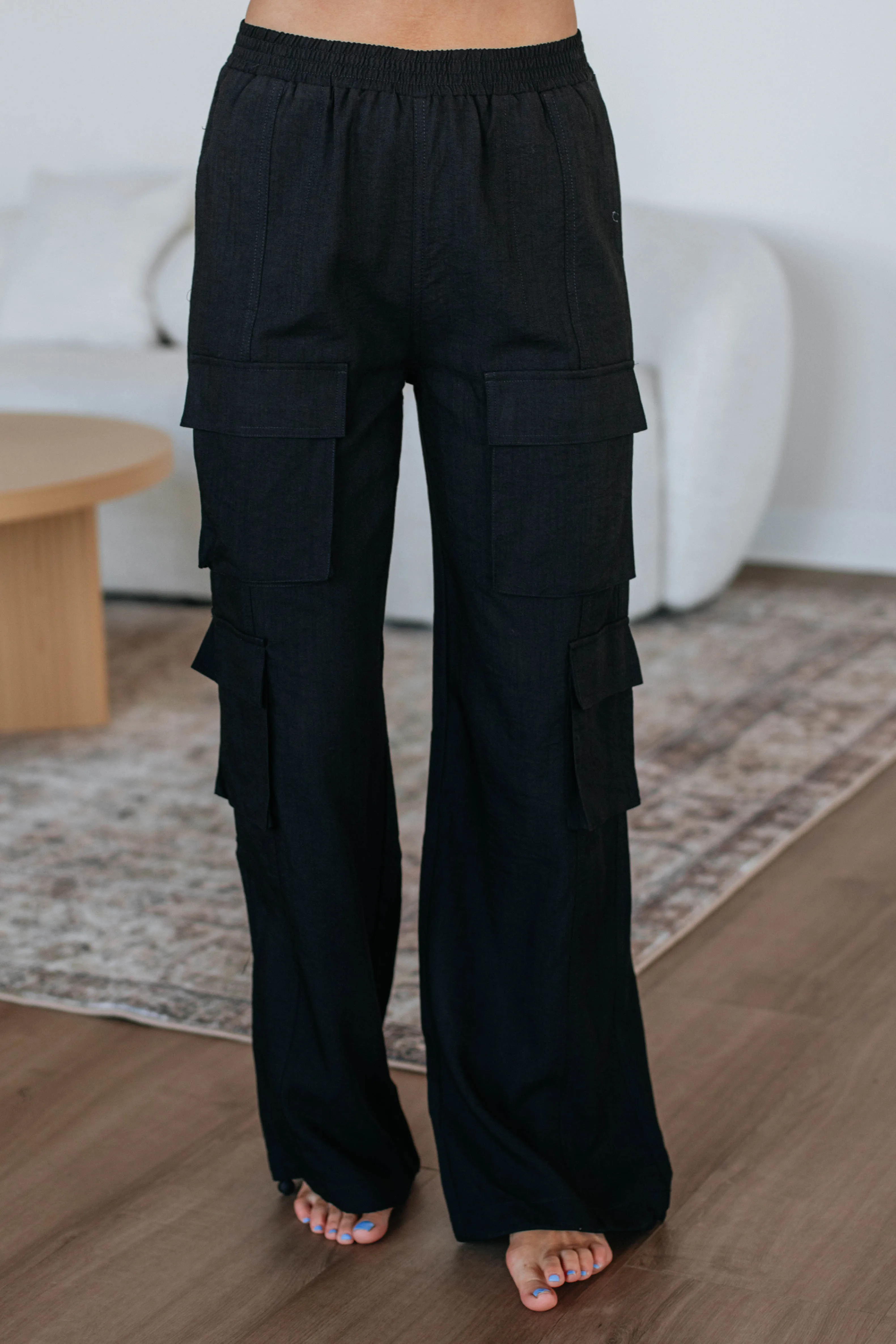 Ronni Cargo Pants - Black