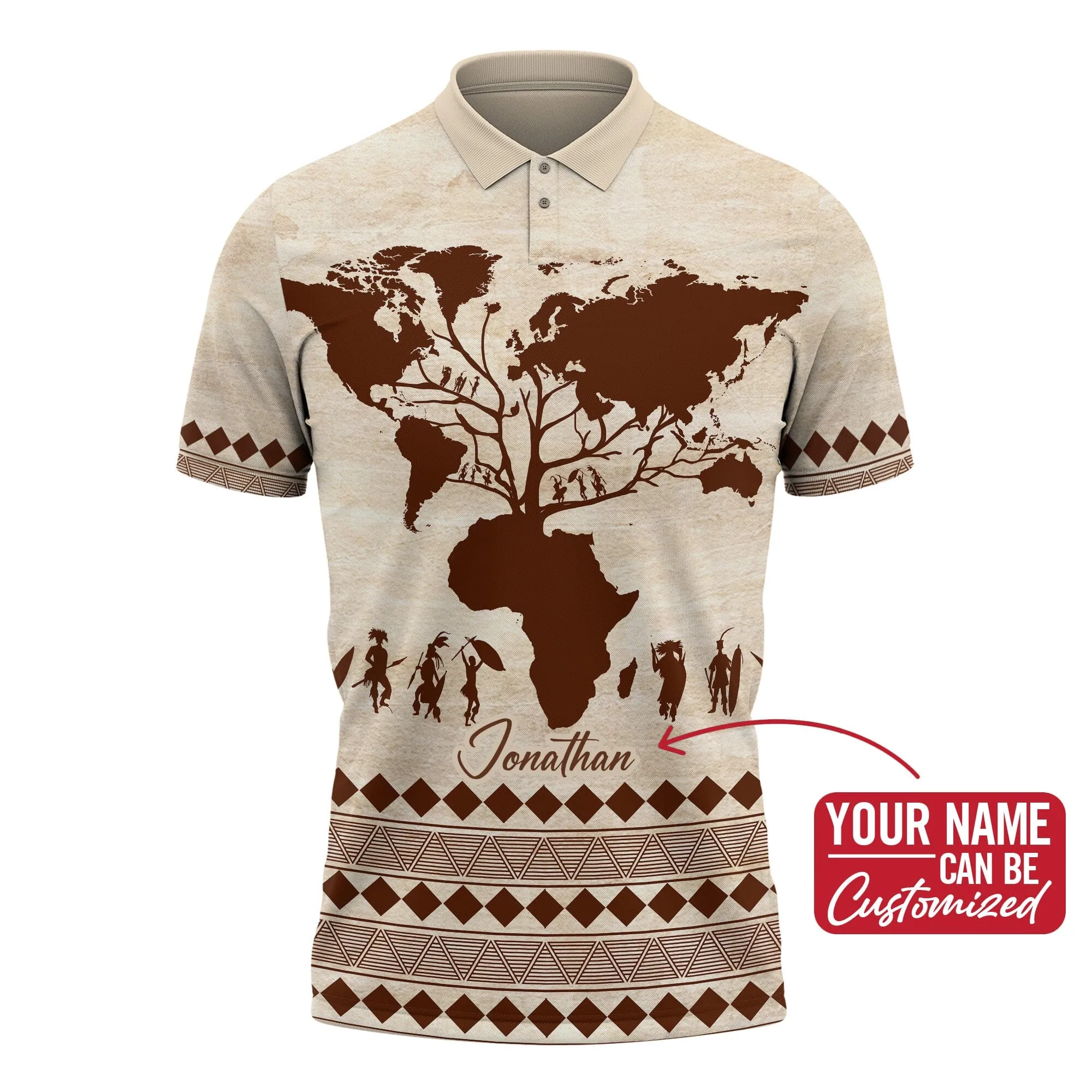 Root Africa Polo Shirt