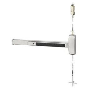 Sargent MD8610J-42 Concealed Vertical Rod Exit Device, Exit Only, Multi-Function, For 1 3/4" Thick Metal Doors, 37-42" Door Width, 84" up to 96" Door Ht