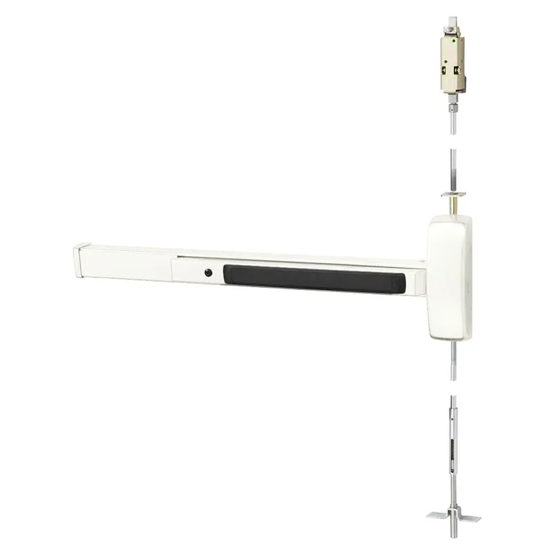 Sargent MD8610J-42 Concealed Vertical Rod Exit Device, Exit Only, Multi-Function, For 1 3/4" Thick Metal Doors, 37-42" Door Width, 84" up to 96" Door Ht