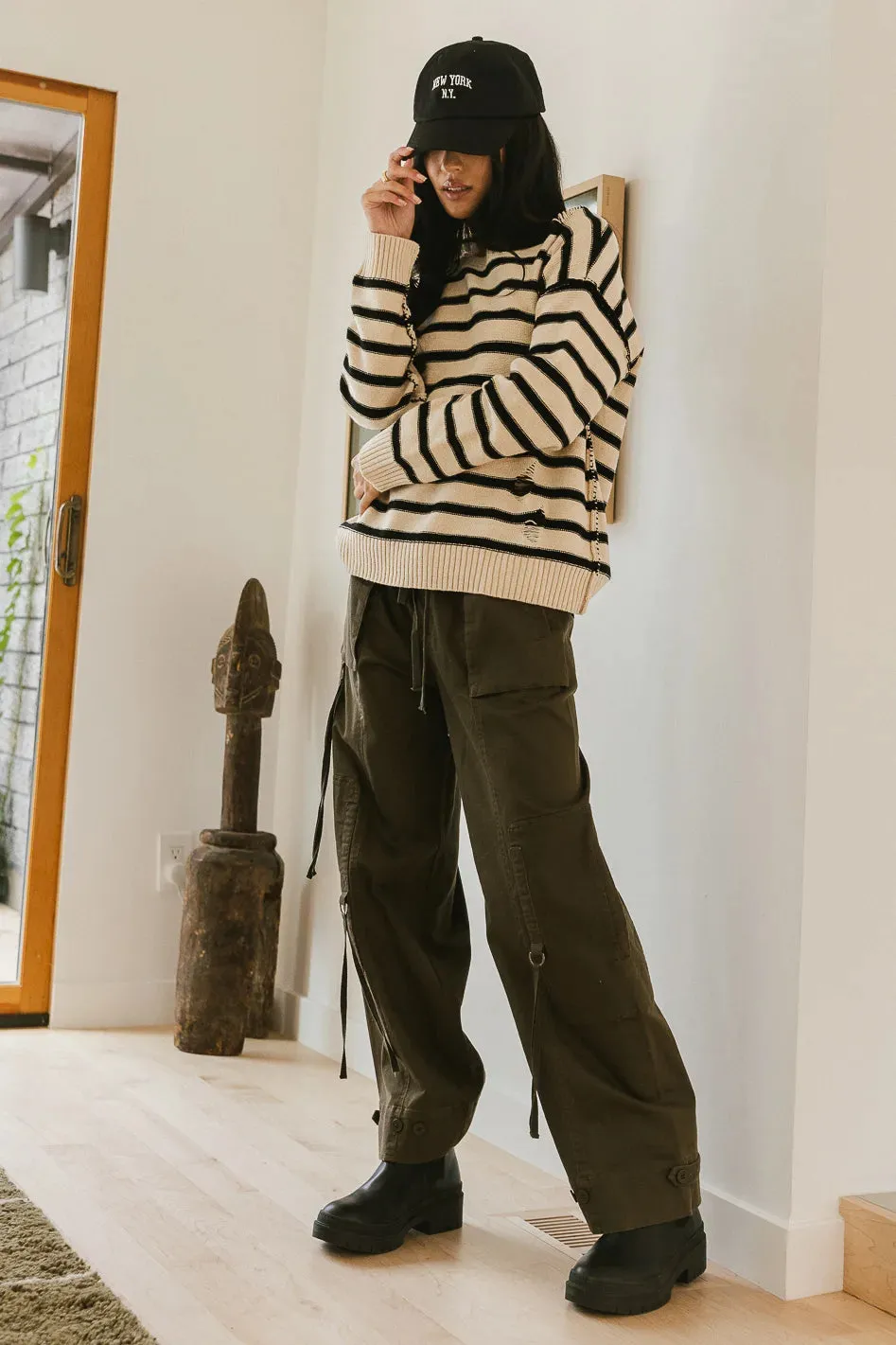 Savannah Cargo Pants in Olive - FINAL SALE