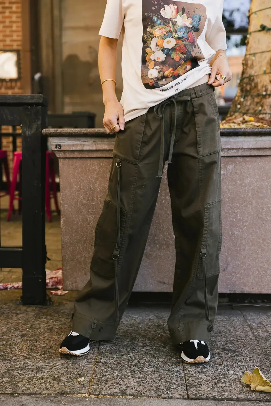 Savannah Cargo Pants in Olive - FINAL SALE