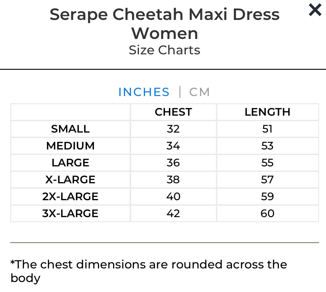 Serape Cheetah Maxi Dress