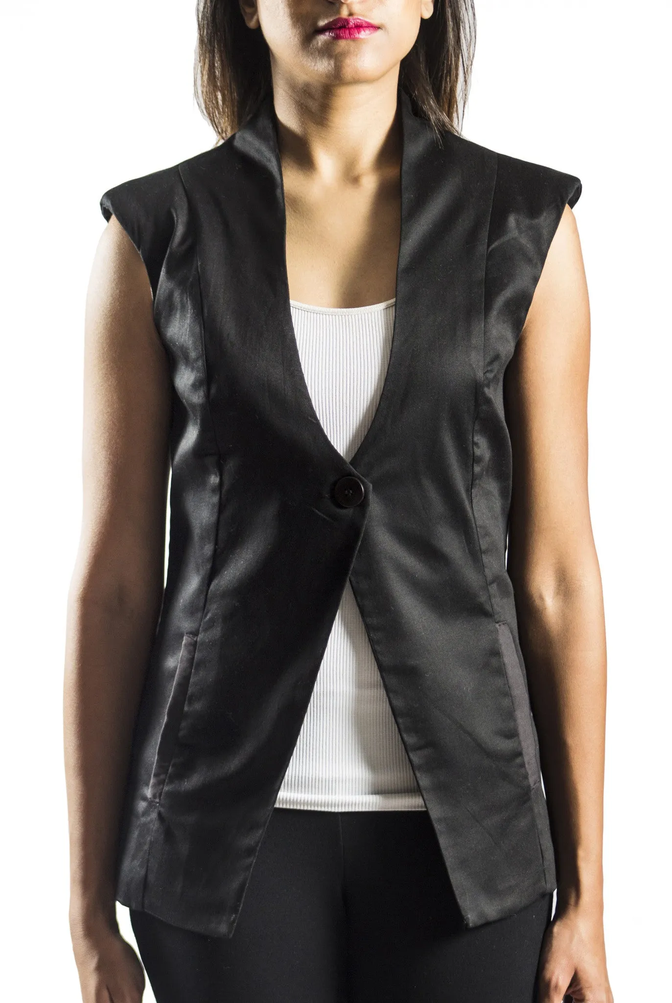 Sleeveless Blazer