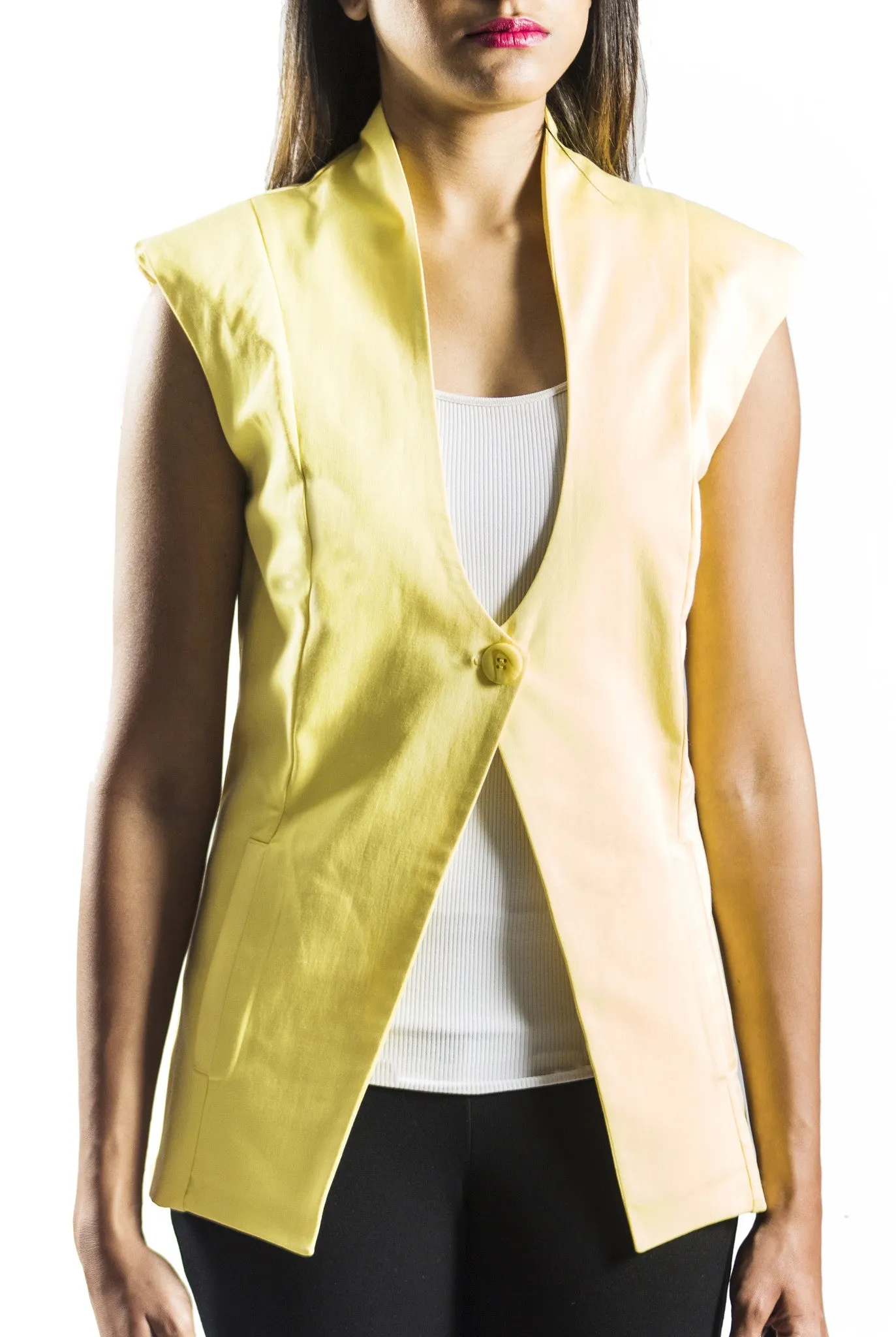 Sleeveless Blazer