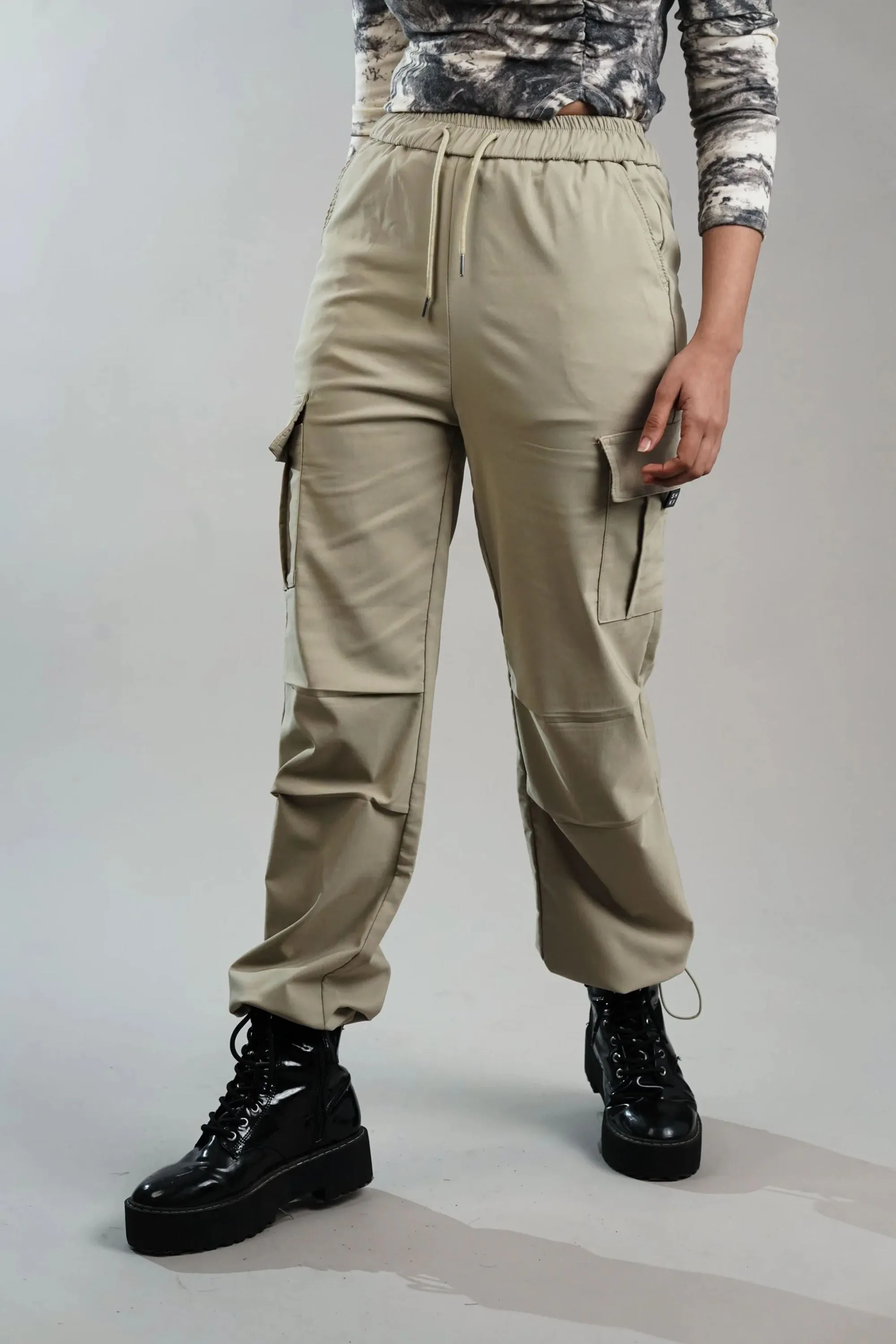 Soft Sage Utility Cargos