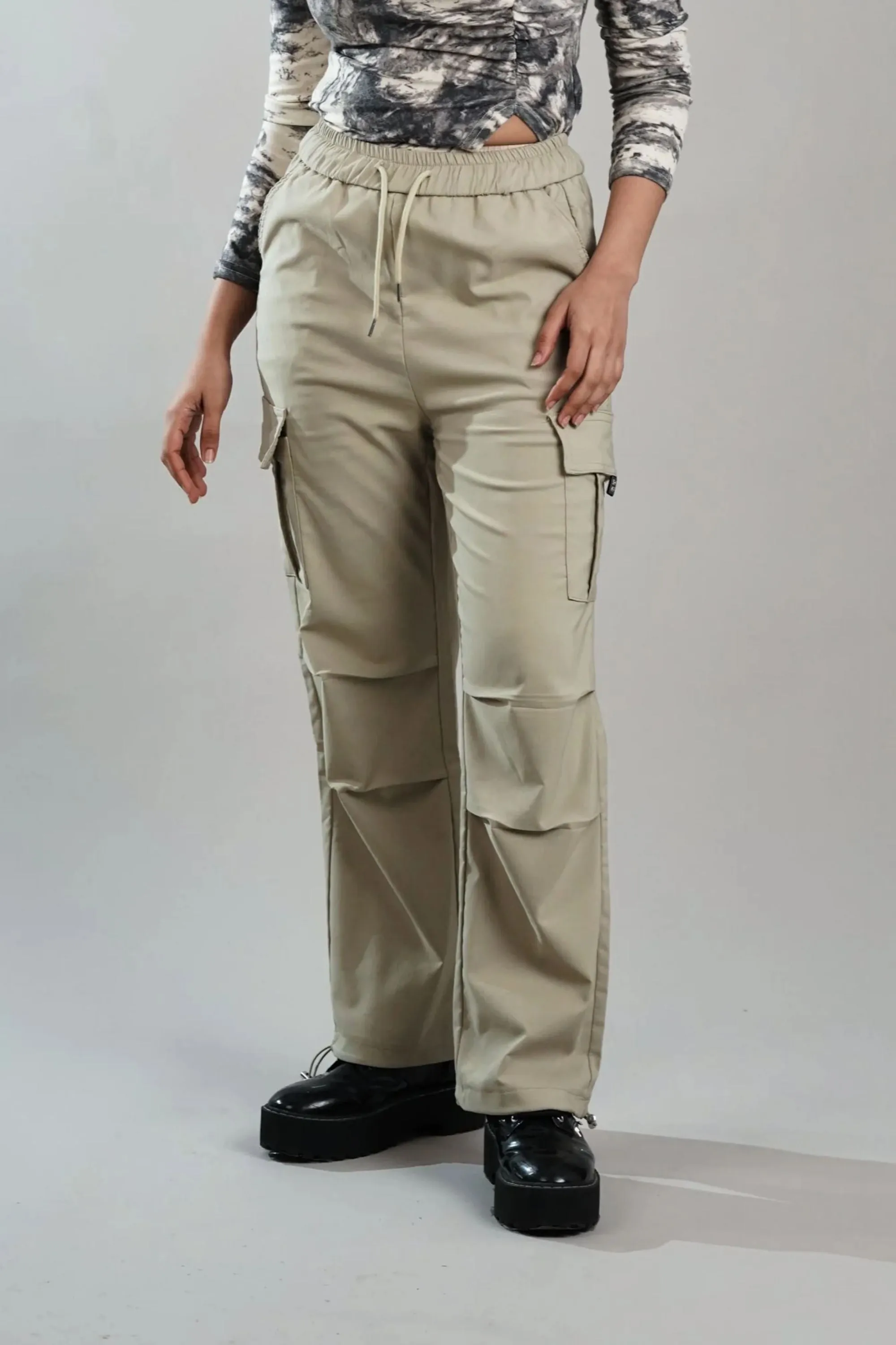 Soft Sage Utility Cargos