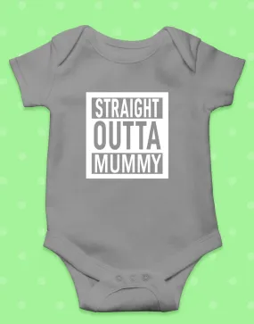 Straight Outta Mummy Romper