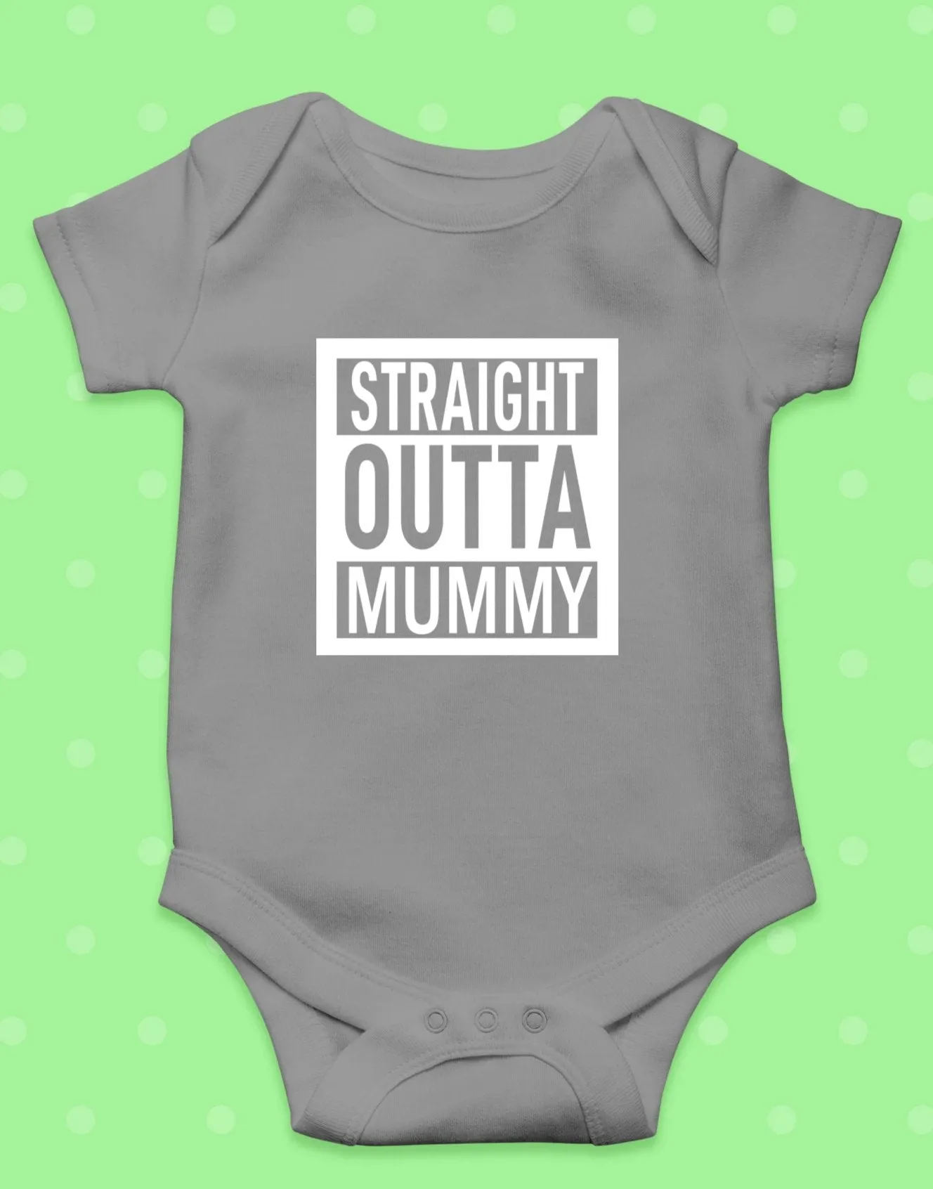 Straight Outta Mummy Romper