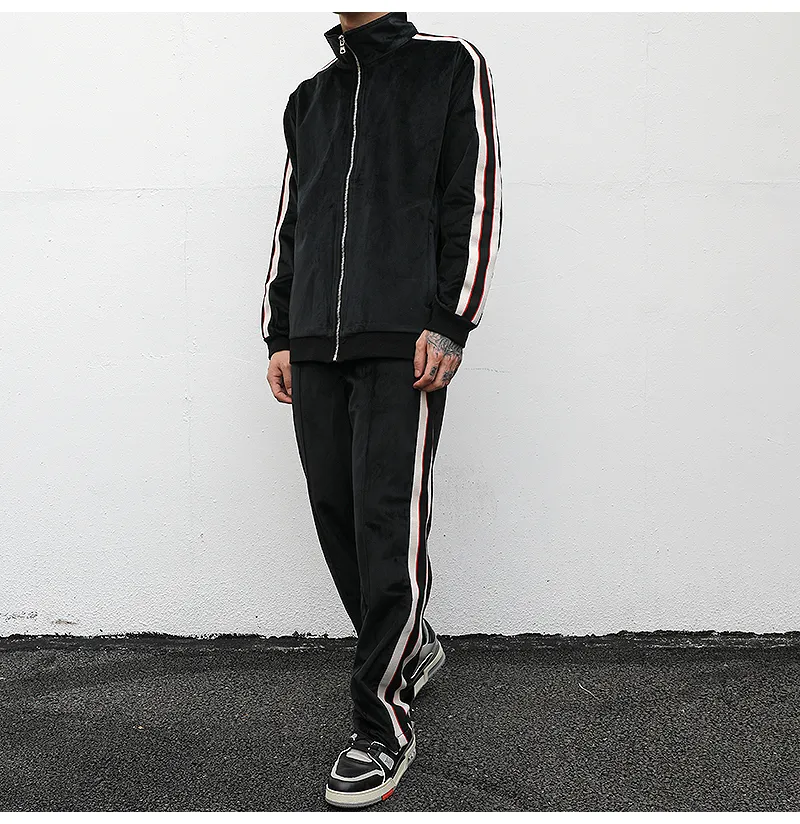 Striped Track Jacket