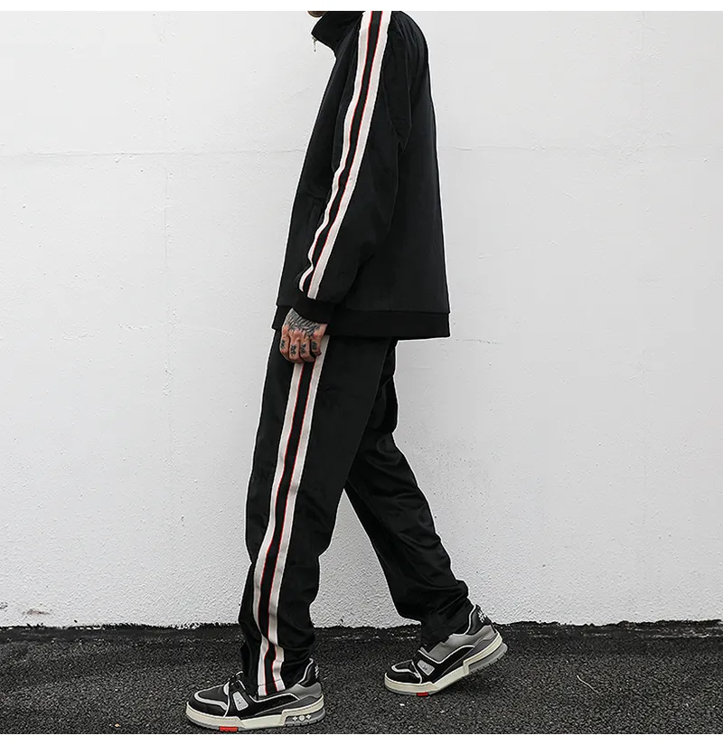 Striped Track Jacket