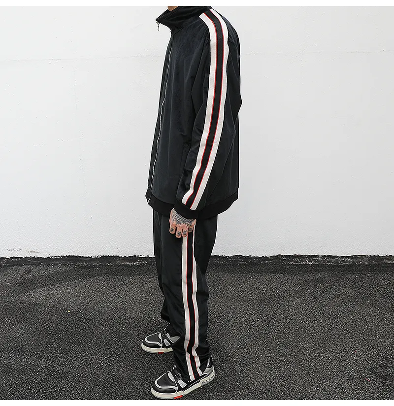 Striped Track Jacket