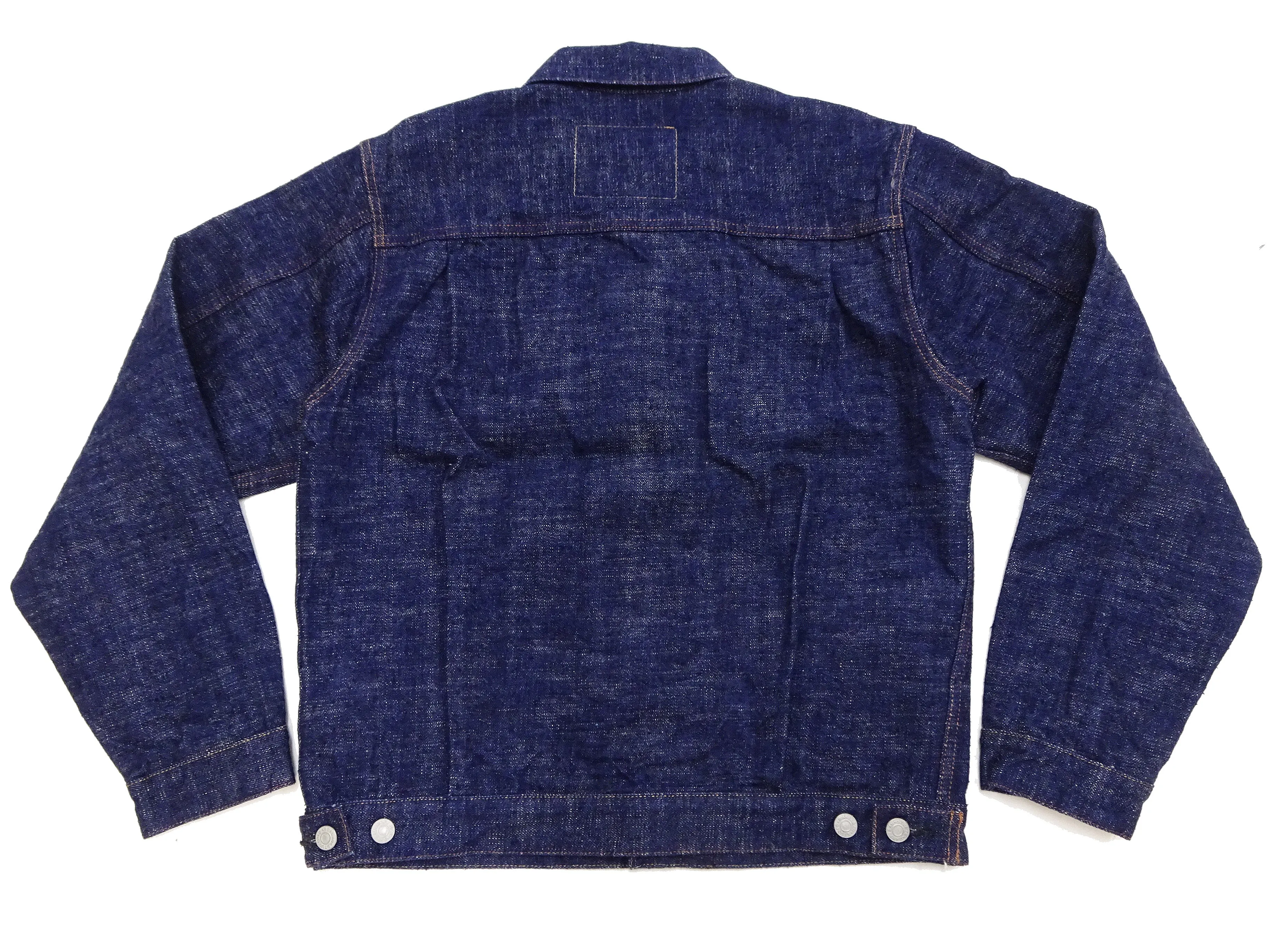 Studio D'artisan Denim Jacket SP-107 Men's 1953 Type 2 Style Indigo Slub Denim Jean Jacket SP-107 One-Wash