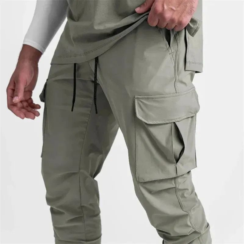 Tech-Enhanced Cargo Joggers