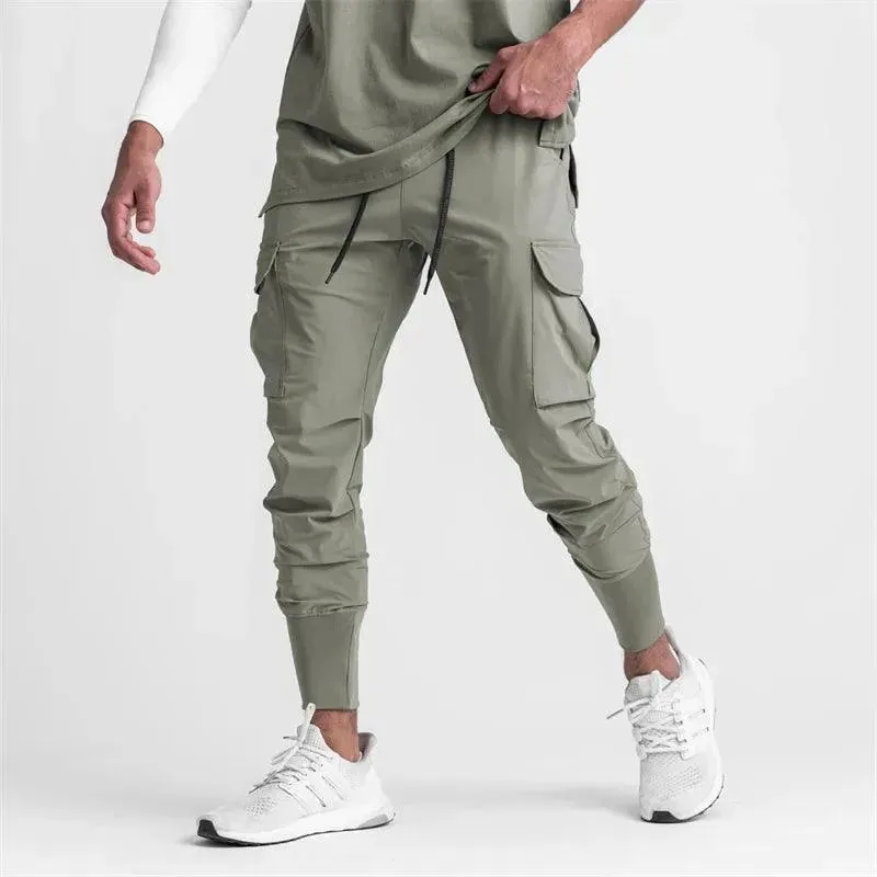 Tech-Enhanced Cargo Joggers