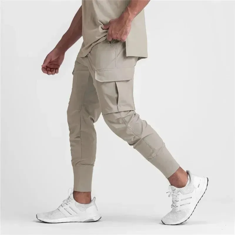 Tech-Enhanced Cargo Joggers