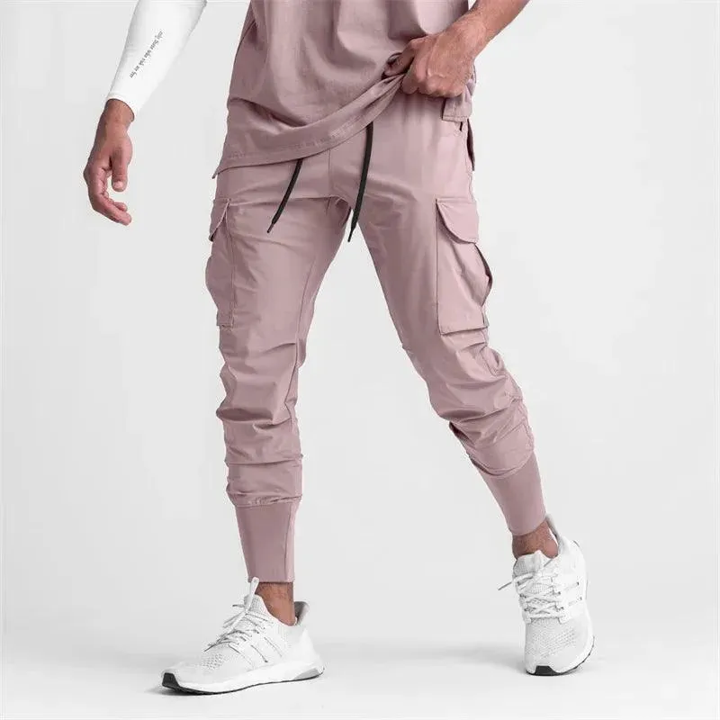 Tech-Enhanced Cargo Joggers